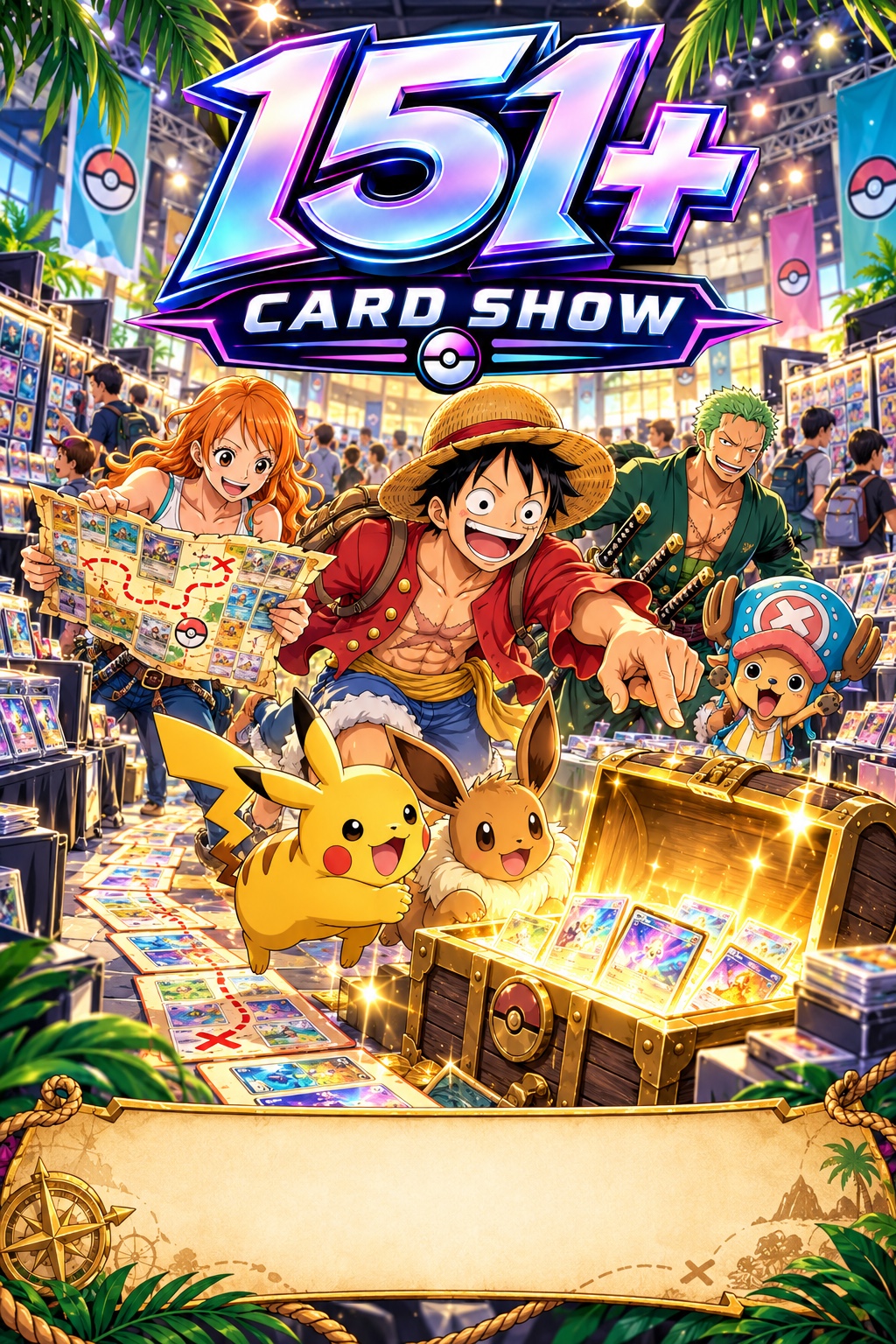 Trading card shop and collectible artwork